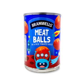 Bramwells meatballs in tomato sauce 380g.