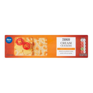Tesco cream crackers 300g
