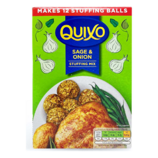 Quixo sage and onion stuffing mix 170g