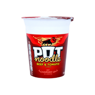 Pot Noodle Beef and Tomato 90g.