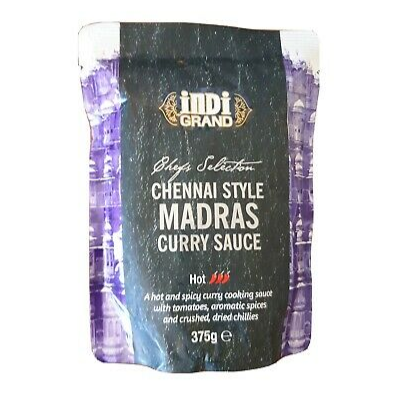 Indigrand chennai madras curry sauce 375g - Brit Box Philippines
