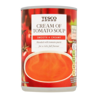 Tesco cream of tomato soup 400g