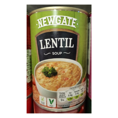 Newgate lentil soup 400g