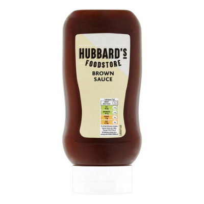 Hubbard's foodstore brown sauce 450g