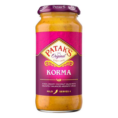 Patak's korma curry sauce 450g - Brit Box Philippines
