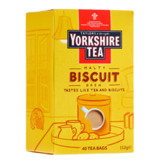 Yorkshire tea biscuit brew 40 teabags