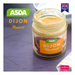 Asda dijon mustard 185g