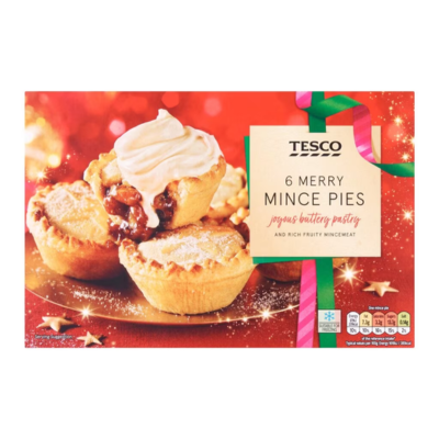 Tesco mince pies 6 pack