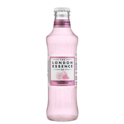 The London Essence Pomelo and Pink Pepper Tonic Water 200ml.