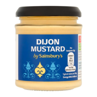 Dijon mustard by sainsbury 185g
