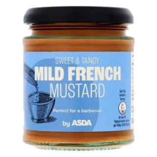 Sainsbury mild french mustard 325g